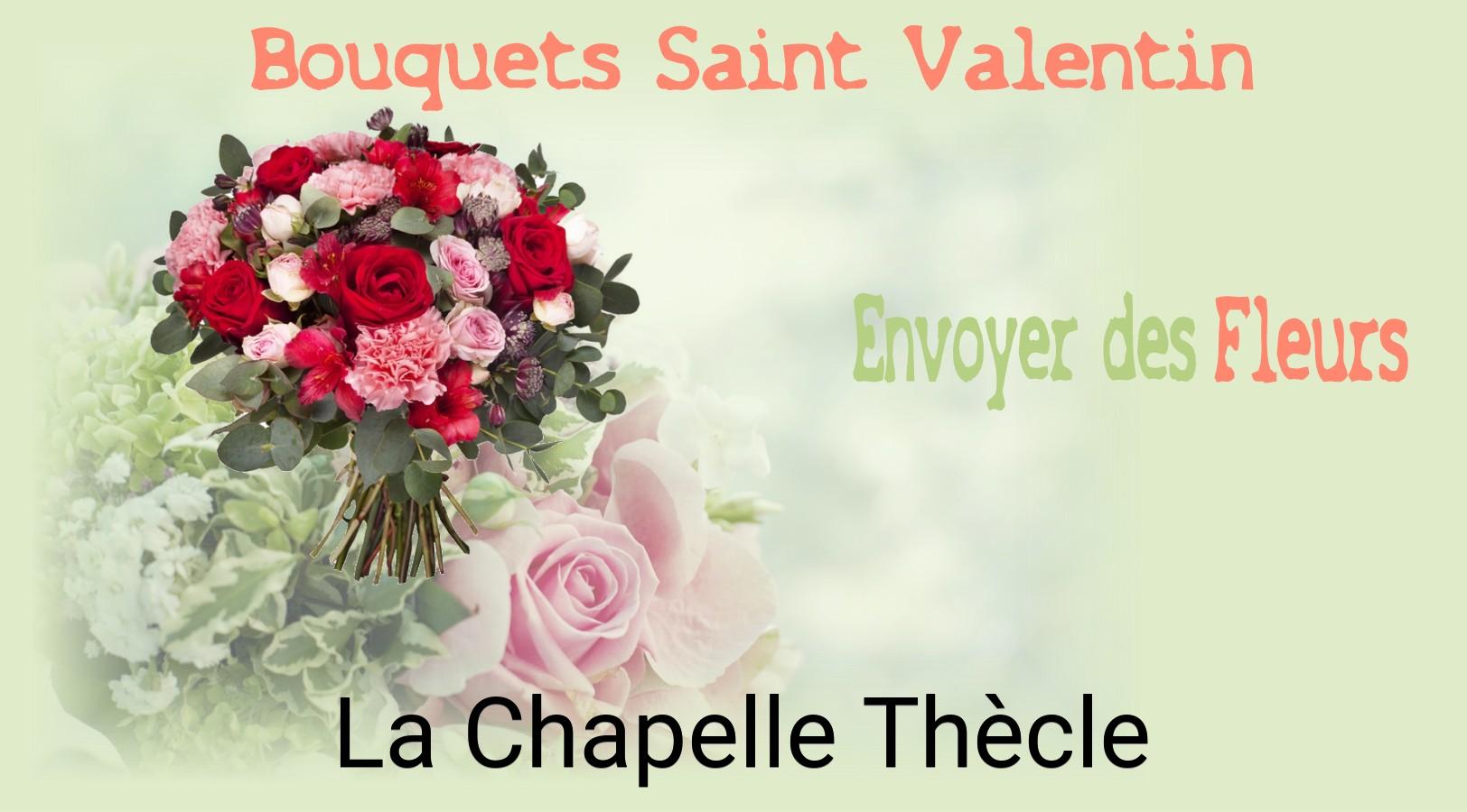 Roses de Saint-Valentin livrées à La Chapelle-Thècle